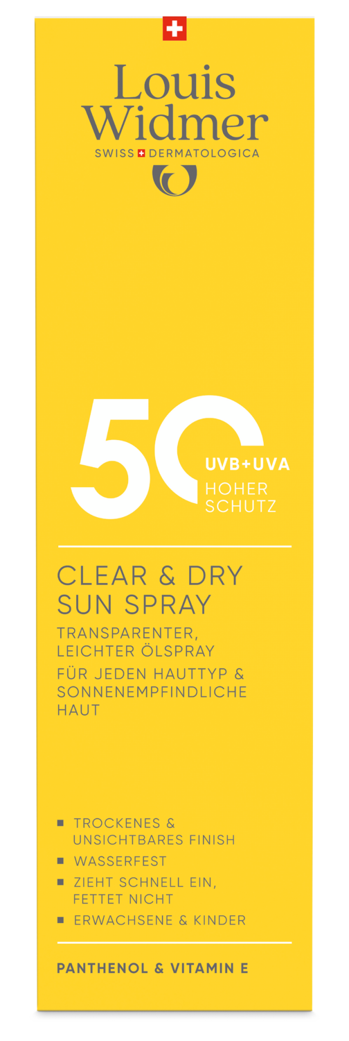 Clear & Dry Sun Spray 50