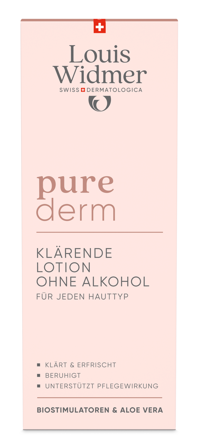Klärende Lotion ohne Alkohol
